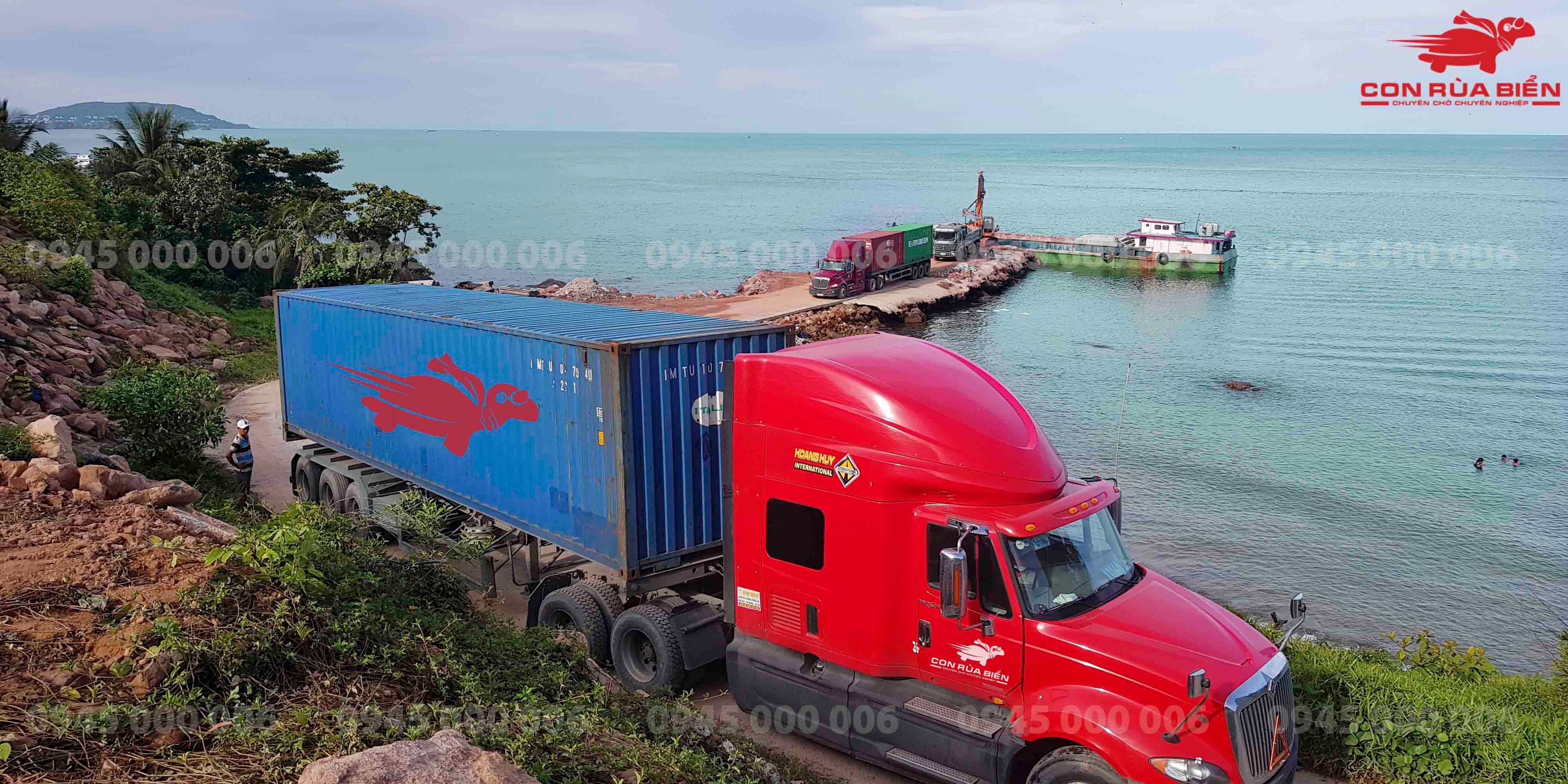 CHO THUÊ XE ĐẦU KÉO CONTAINER ĐI PHÚ QUỐC