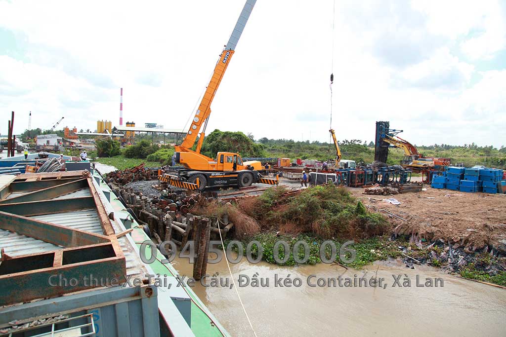 Dự án vận chuyển Thiết bị vật tư Công Trình Nhà Máy Nhiệt Điện Nam Sông Hậu Hậu Giang 3