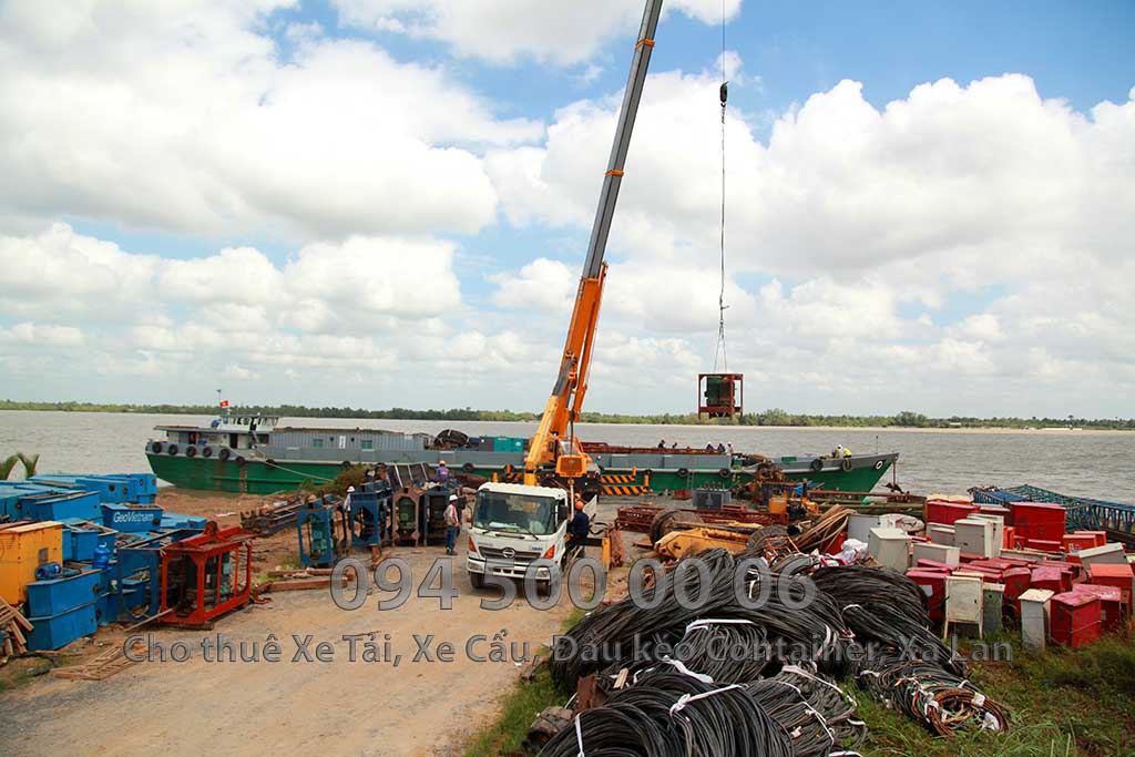 Dự án vận chuyển Thiết bị vật tư Công Trình Nhà Máy Nhiệt Điện Nam Sông Hậu Hậu Giang 5