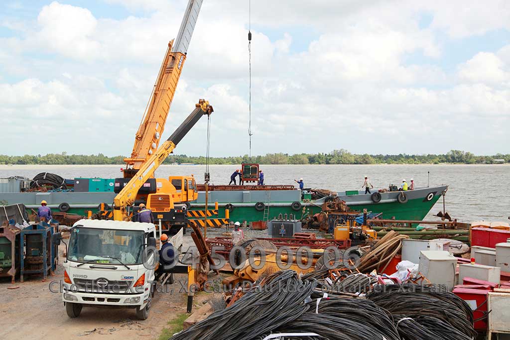Dự án vận chuyển Thiết bị vật tư Công Trình Nhà Máy Nhiệt Điện Nam Sông Hậu Hậu Giang 6