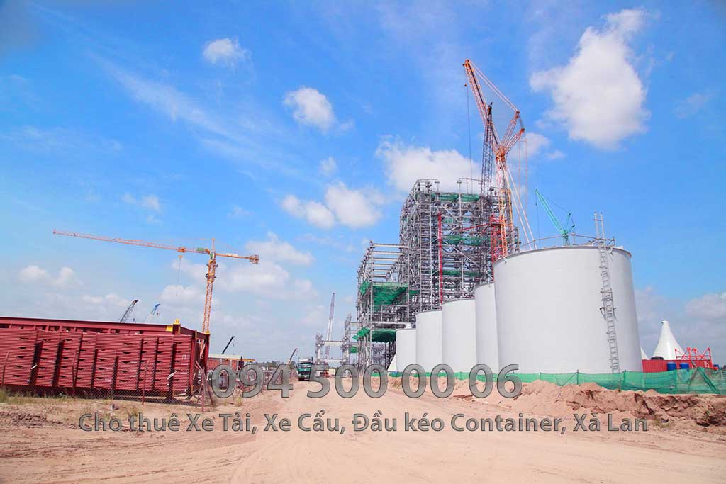 Dự án vận chuyển Thiết bị vật tư Công Trình Nhà Máy Nhiệt Điện Nam Sông Hậu Hậu Giang 9