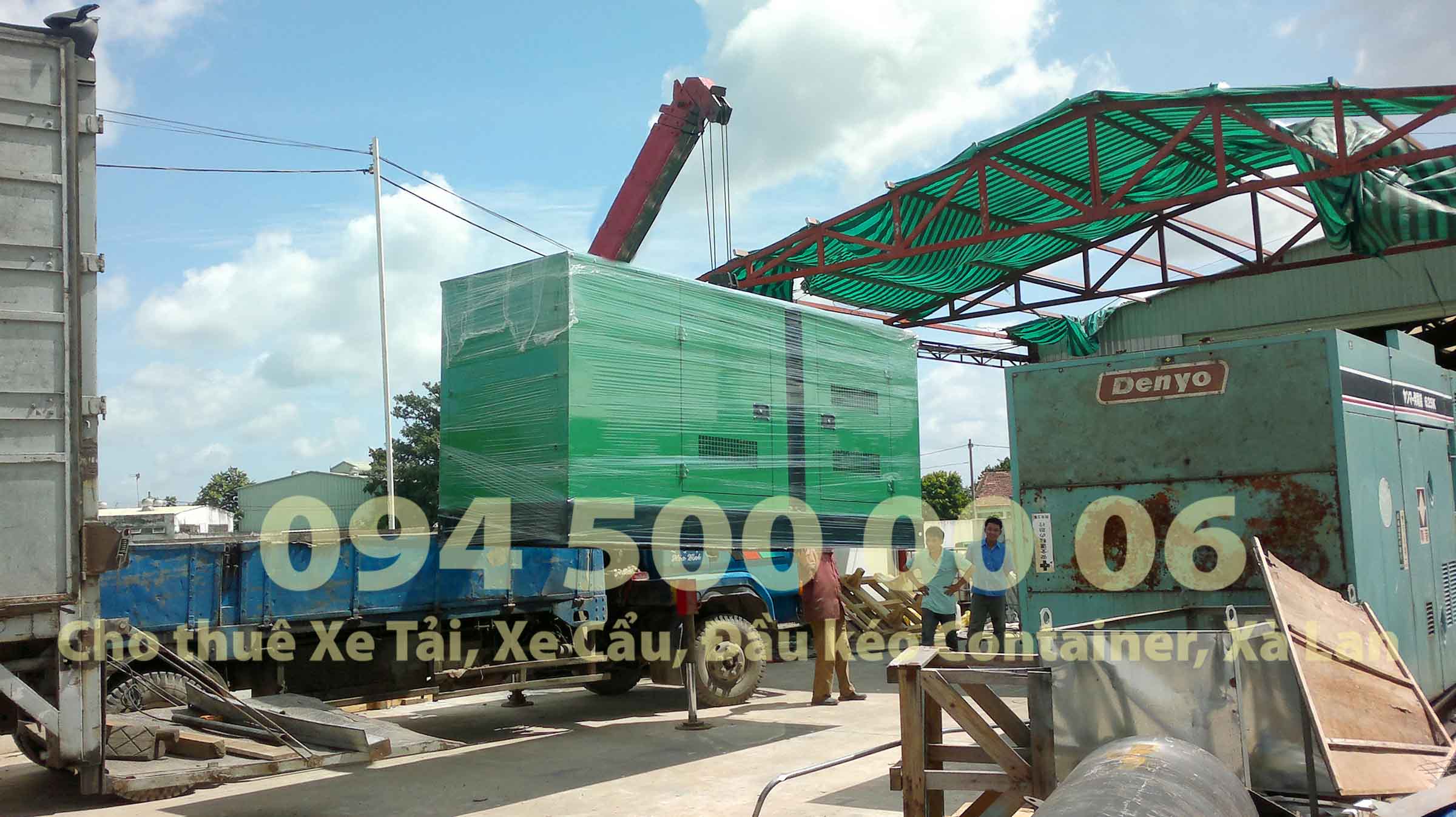 Dự Án vận chuyển Máy Phát Điện đi từ Nam ra Bắc 9