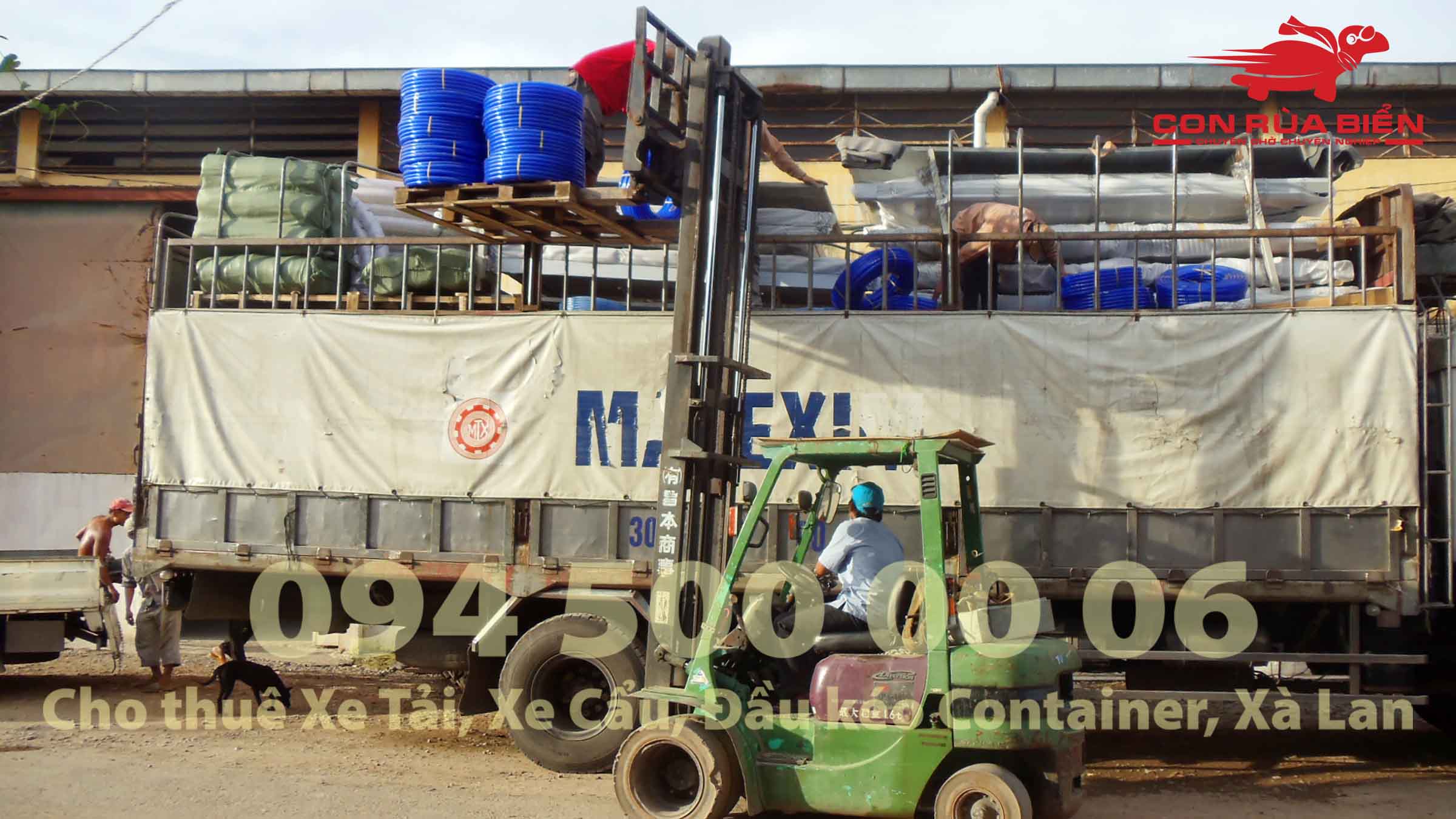 (Ảnh: Dự án Vận chuyển Ống Nhựa - CON RÙA BIỂN - Chành xe Phú Quốc)