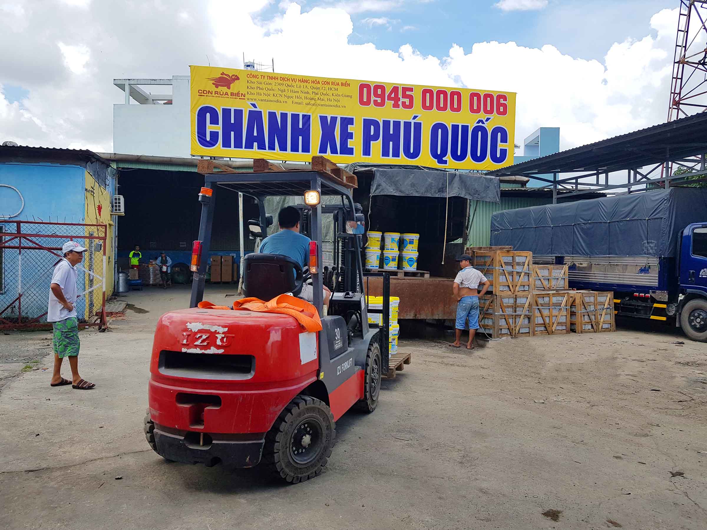 Du an Van chuyen hang Son Nuoc di Phu Quoc 1