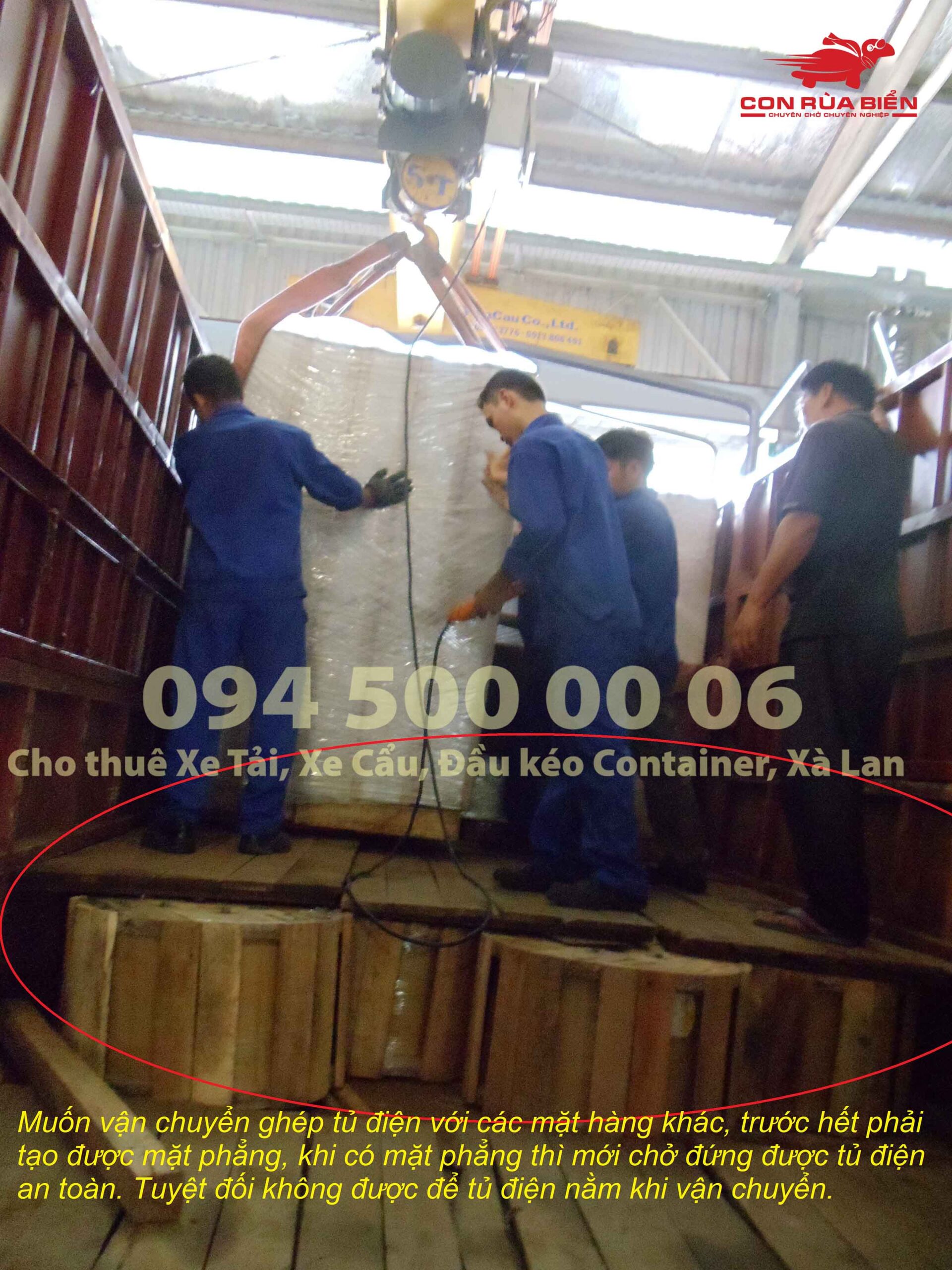 (Ảnh Hướng dẫn Vận chuyển tủ điện - tủ rack An Toàn Đảm Bảo tiết kiệm chi phí)