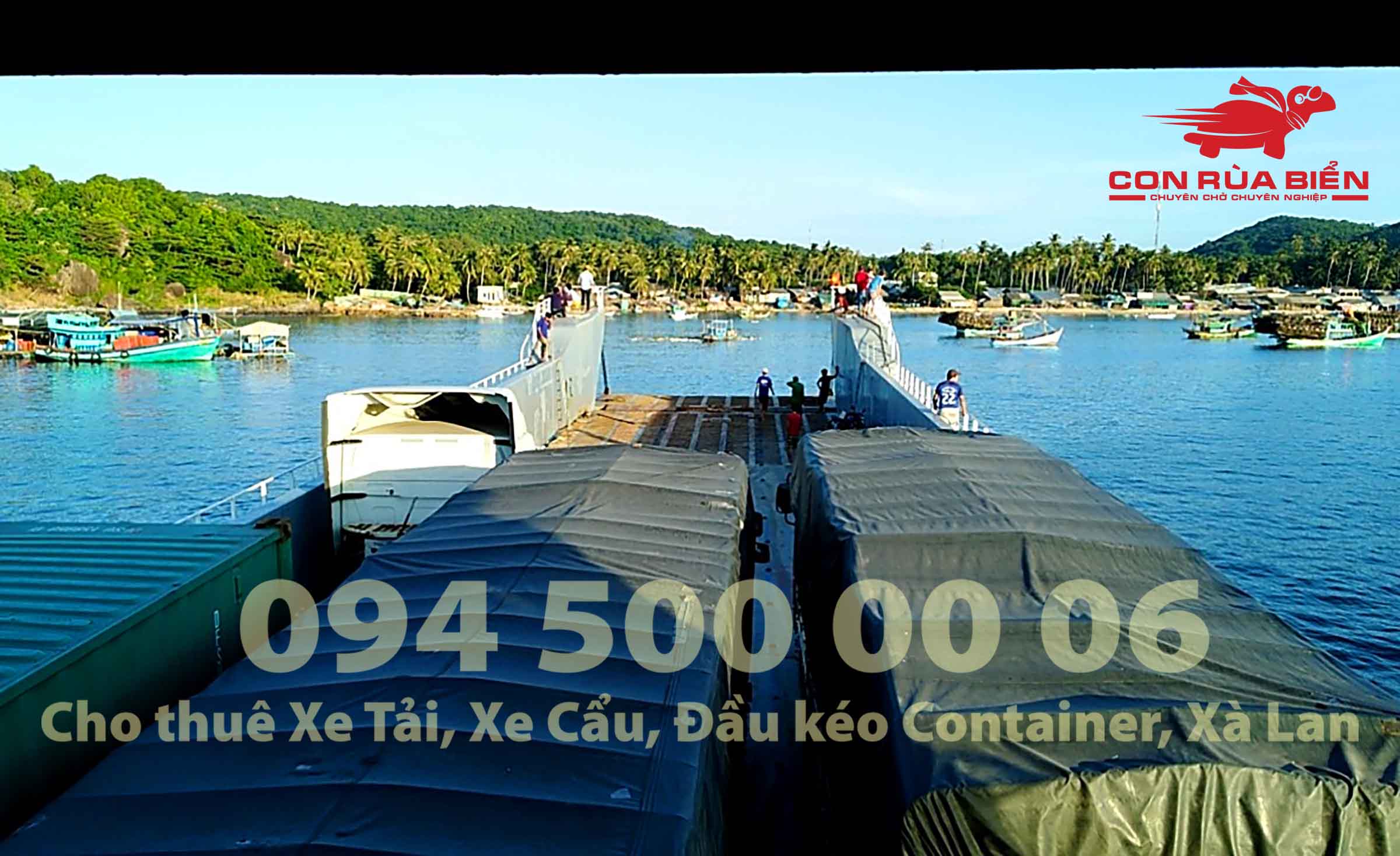 Cho thue Pha cho xe tai xe container di Hon Thom Phu Quoc 2