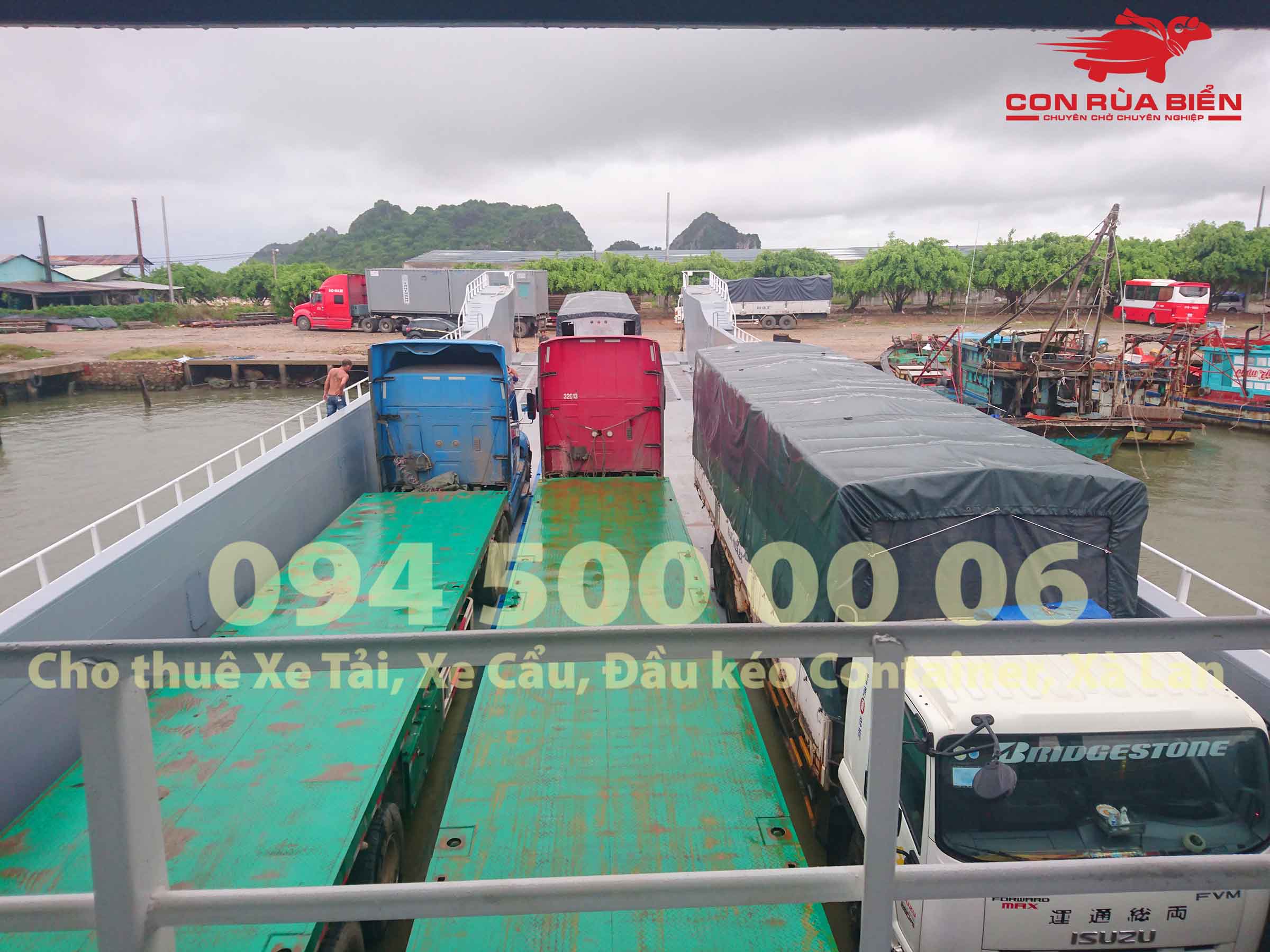 Cho thue xa lan cho xe dau keo container di Phu Quoc 11