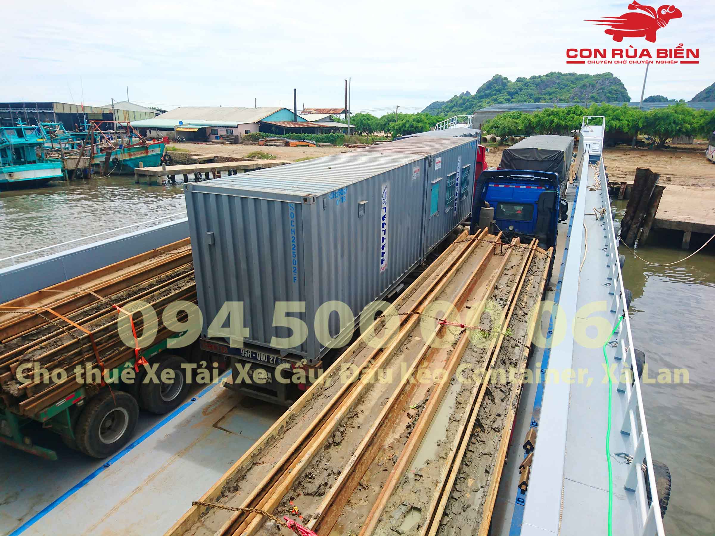 Cho thue xa lan cho xe tai di Phu Quoc 10