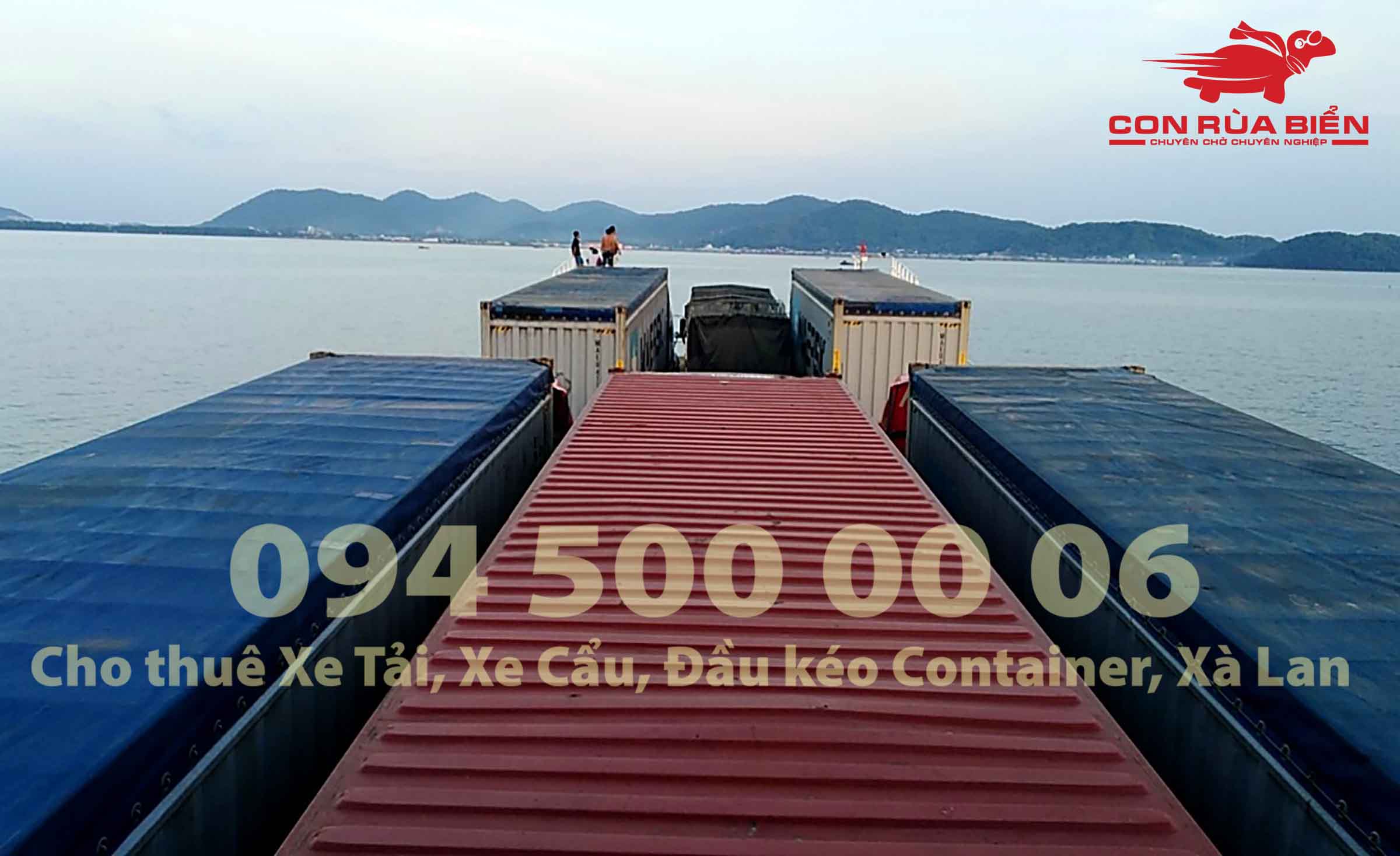 Cho thue xa lan ha mom cho xe tai cho xe dau keo container di Phu Quoc Hon Thom Nam Du 9