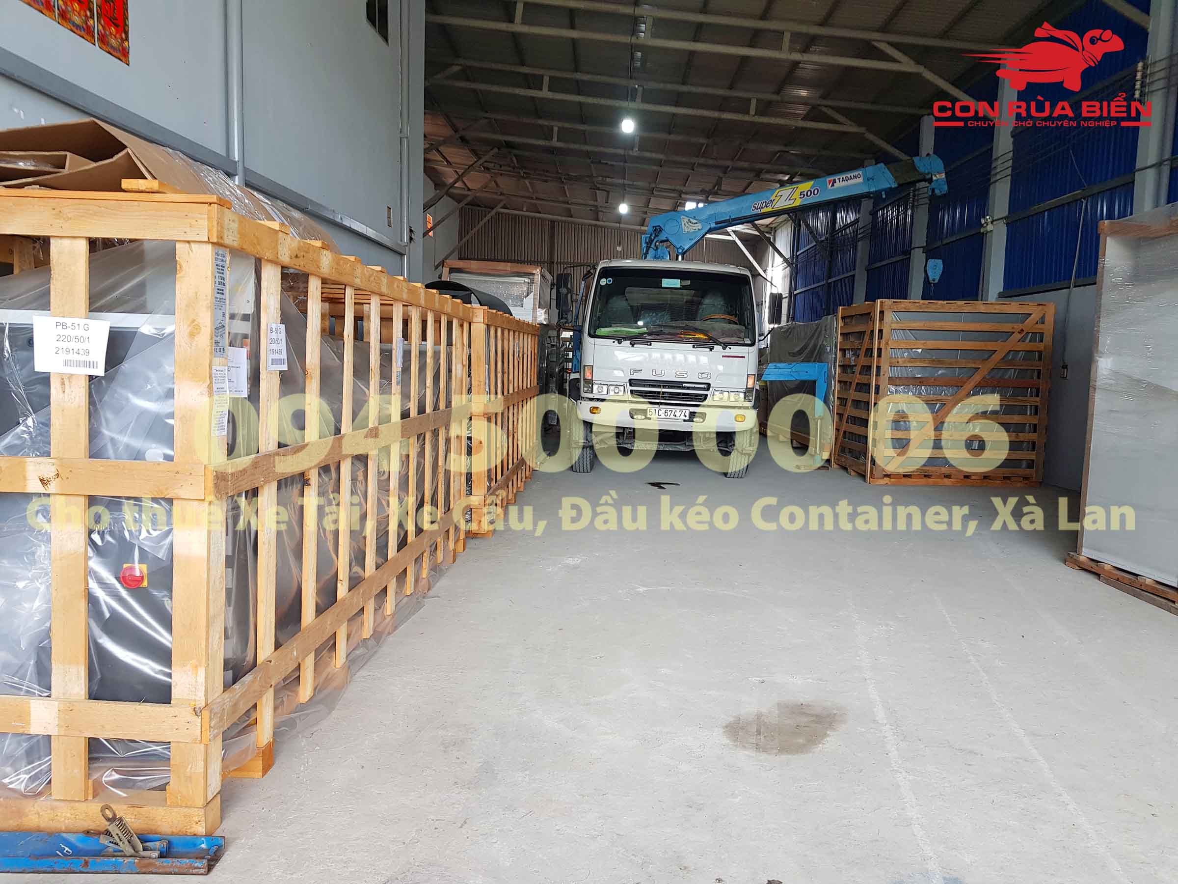 Du an Van chuyen May Giat Say Cong Nghiep di Phu Quoc 2
