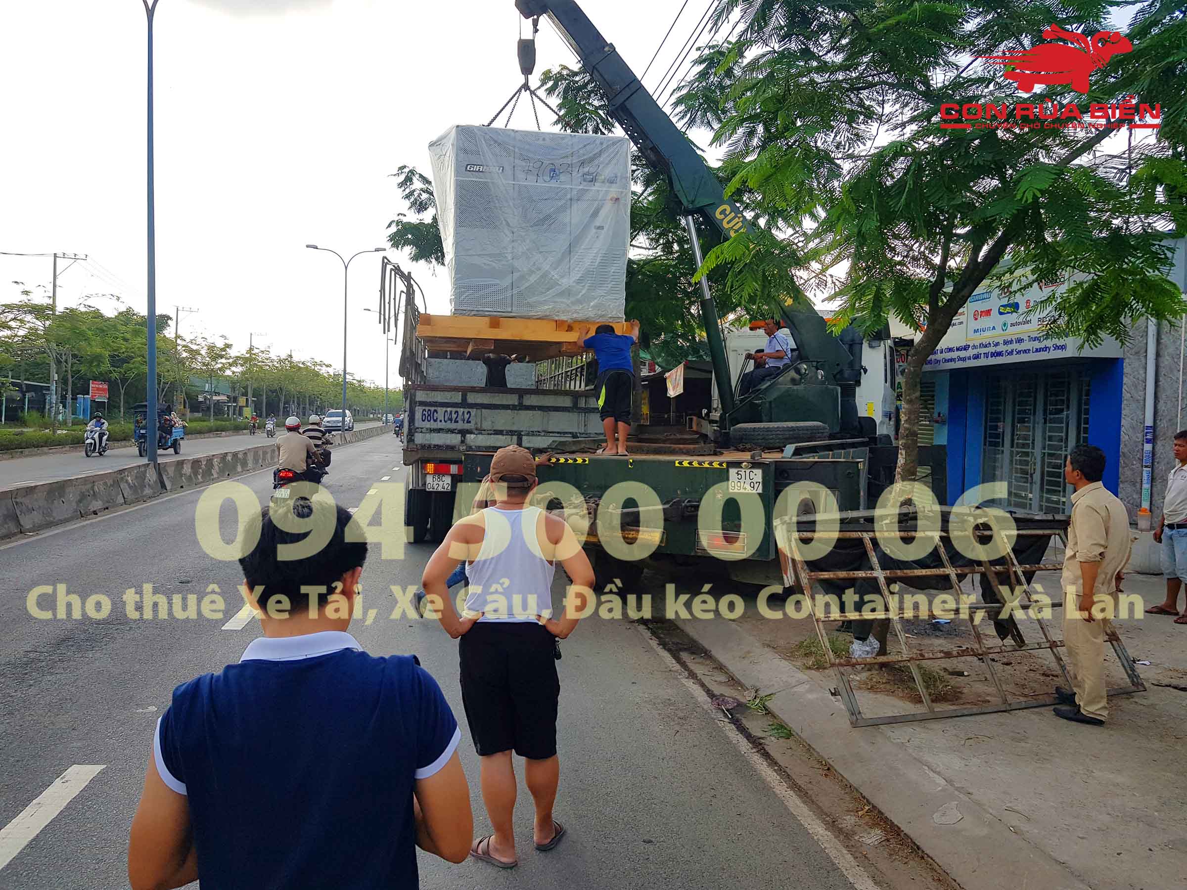 Du an Van chuyen May Giat Say Cong Nghiep di Phu Quoc 48