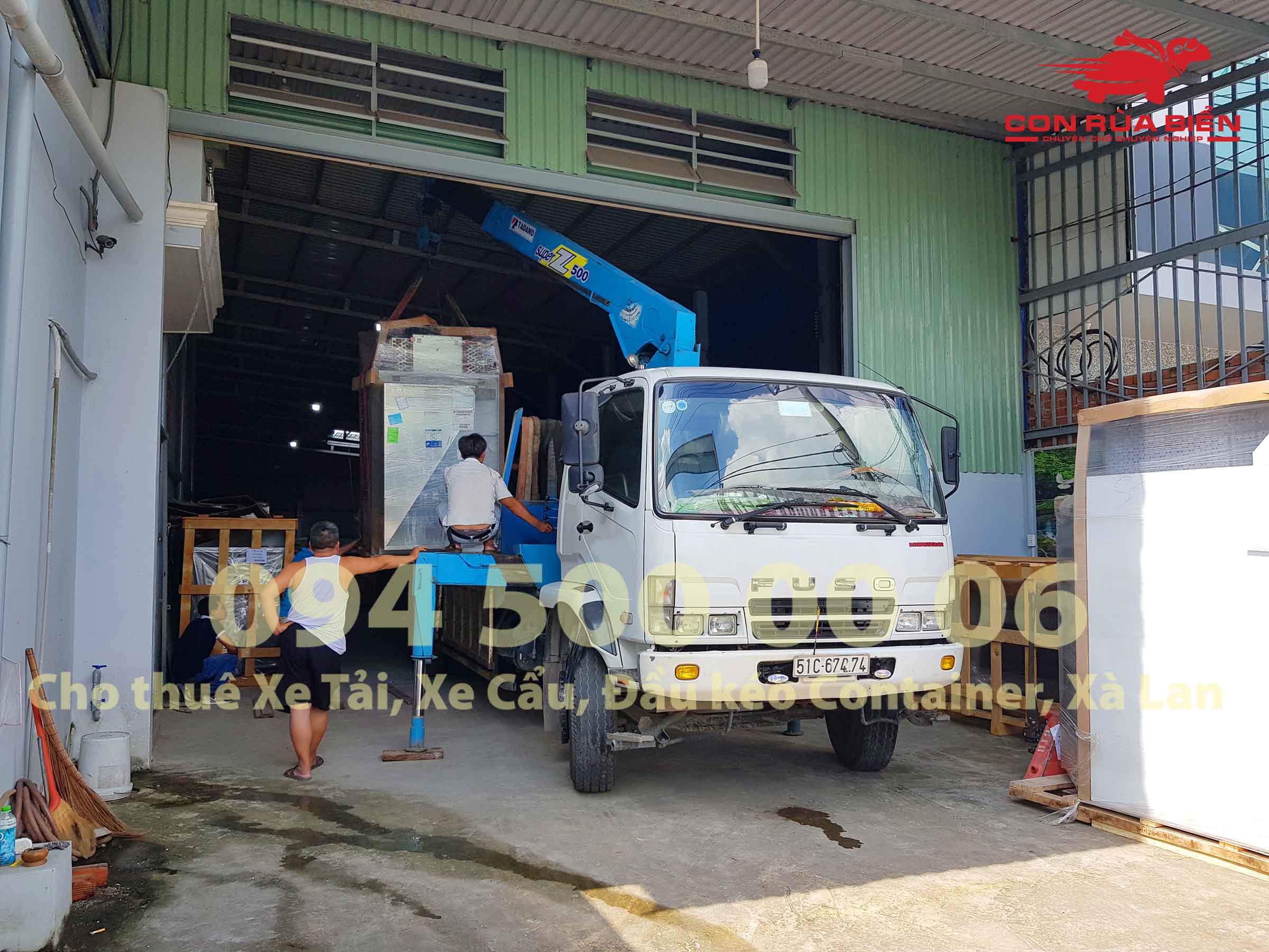 Du an Van chuyen May Giat Say Cong Nghiep di Phu Quoc 6