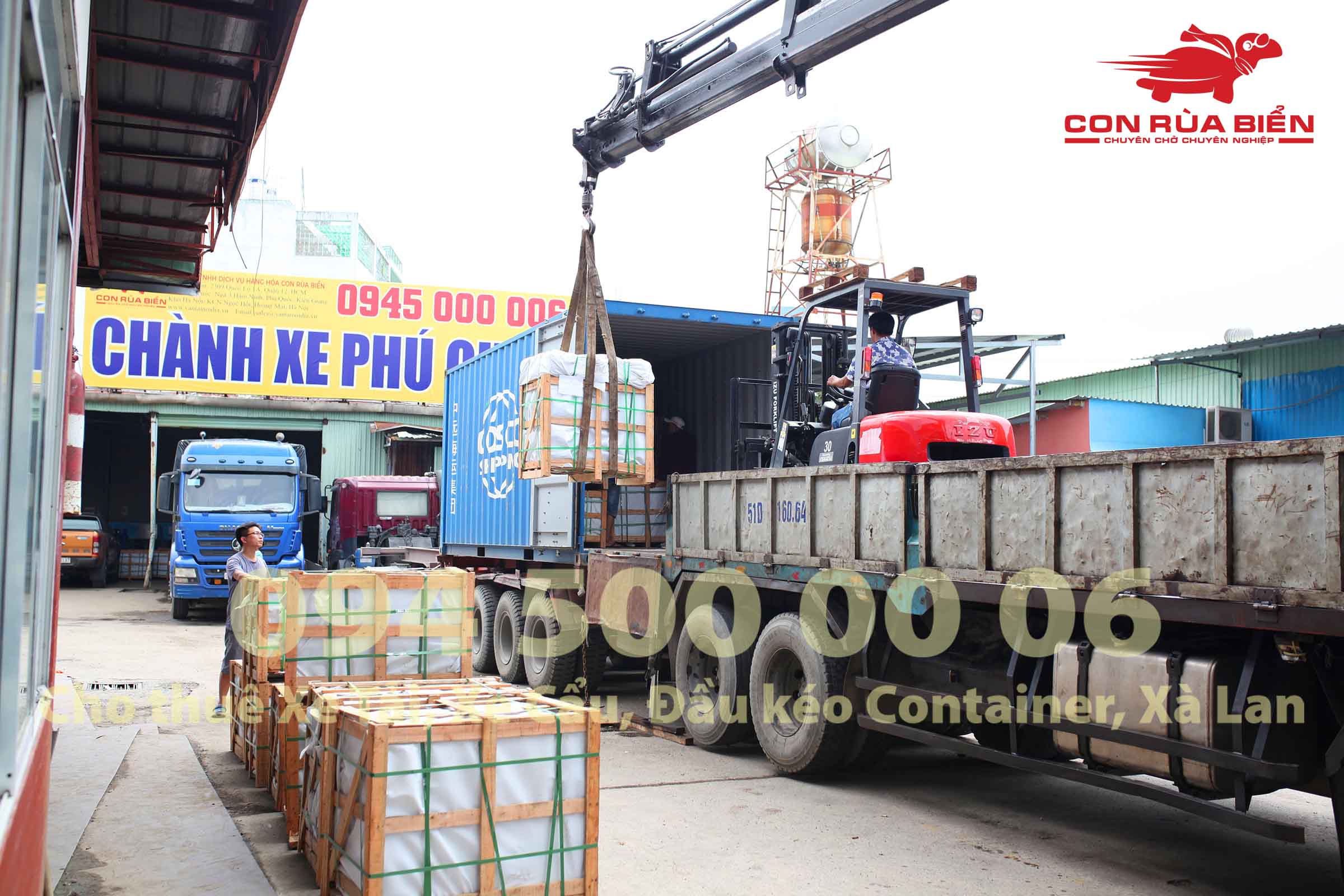 Chành xe Phú Quốc - Con Rùa Biển là đơn vị vận tải hàng hóa đang cung cấp dịch vụ Xe tải đi Phú Quốc Kiên Giang với nhiều hình thức đa dạng cho khách hàng.